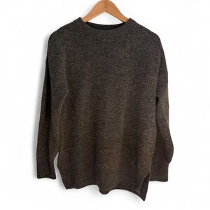H&M Gray Crew Neck Sweater